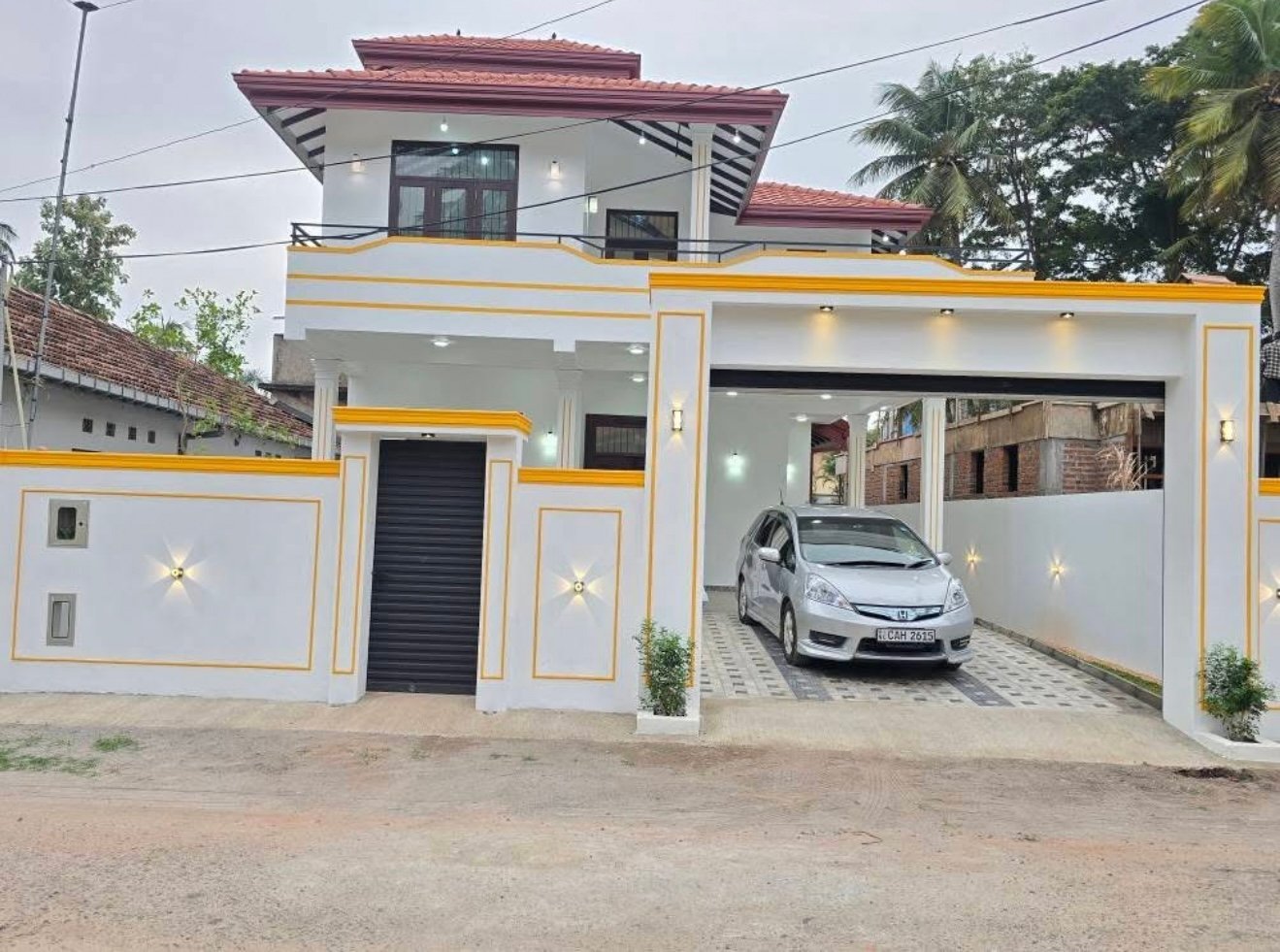 Brand New Luxury Complete 2 Story House For Sale Thibirigaskatuwa