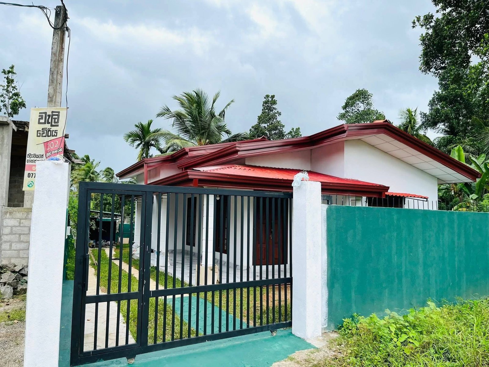 ගම්පහ වැලිවේරිය අංග සම්පූර්ණ නව නිවසක් විකිණීමට