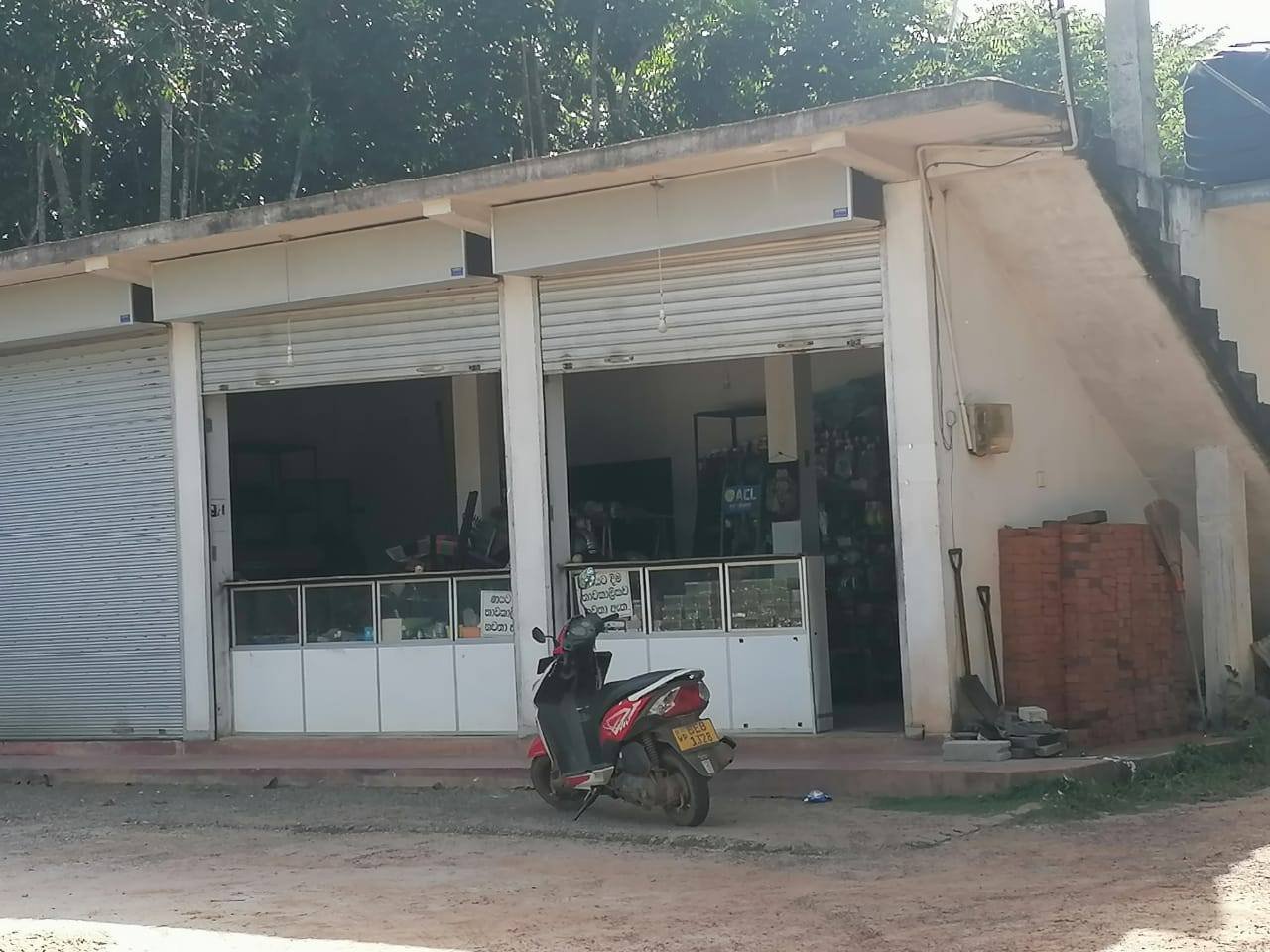 Three story commercial building with 55 perches land from Udugampola city
